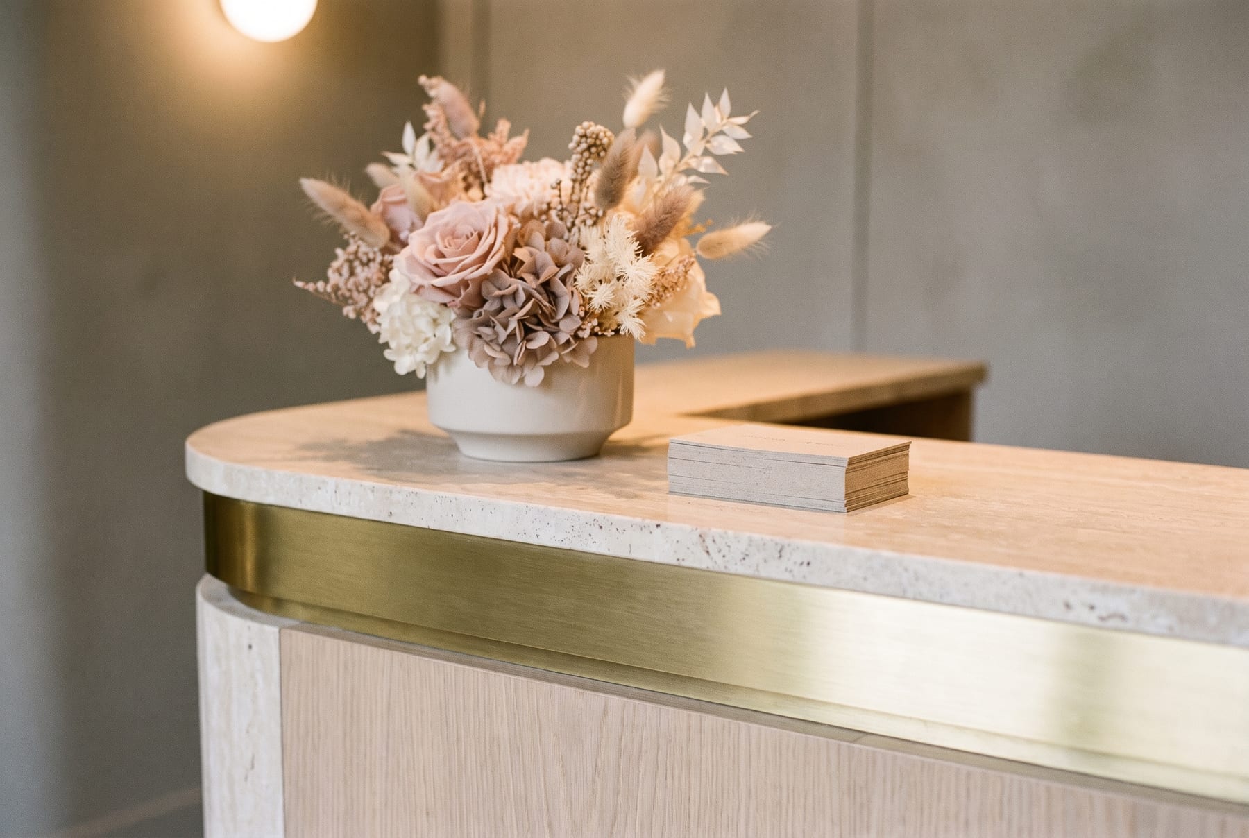 Reception at BeautyFit Aesthetics Clinic