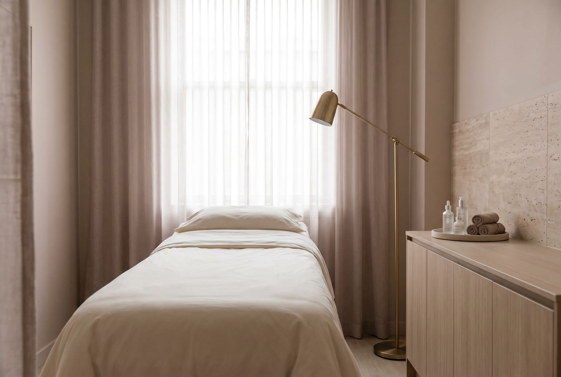 Treatment room at BeautyFit Aesthetics Clinic